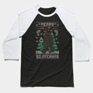 Merry Squatchmas Baseball T-Shirt